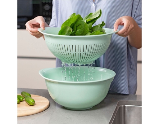 Bộ Thau Rổ Cao Cấp 30cm Inochi ảnh 5