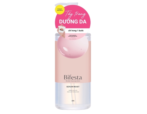 Nước Tẩy Trang Dưỡng Ẩm Micellar Cleansing Water Moist 400ml Bifesta ảnh 0