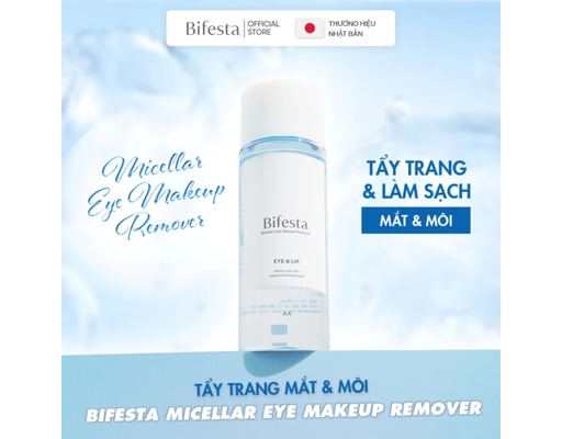 Dầu Tẩy Trang Mắt Và Môi Eye Makeup Remover O 145ml Bifesta ảnh 2