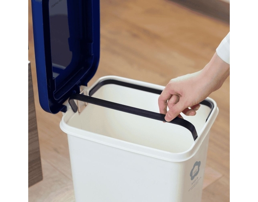 Thùng Rác Đạp Chữ Nhật Hiro 10L Inochi ảnh 3