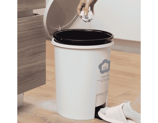 Thùng Rác Đạp Tròn Hiro 6L Inochi ảnh 5