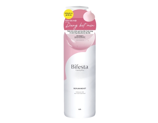 Sữa Rửa Mặt Dạng Bọt Sạch Sâu Dưỡng Ẩm Foaming Whip Moist 200g Bifesta ảnh 0