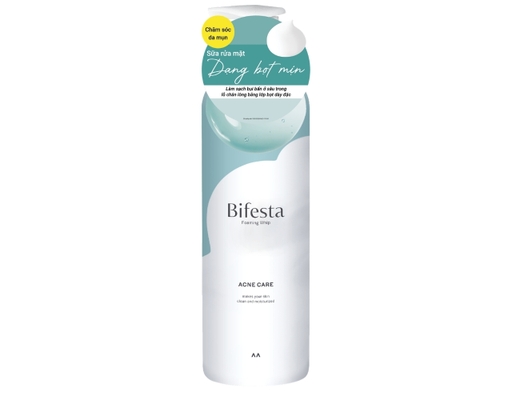 Sữa Rửa Mặt Dạng Bọt Sạch Sâu Ngăn Ngừa Mụn Foaming Whip Acne Care 200g Bifesta ảnh 0