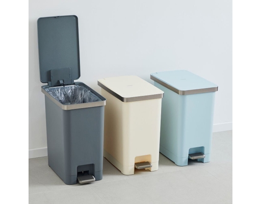 Thùng Rác Đạp Hiro Hana 10L Inochi ảnh 6