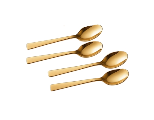 Lô 2 Muỗng Súp Inox Vàng TW6 21.5cm Tuyết Mai ảnh 4