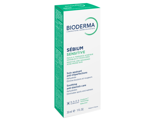 Kem Dưỡng Dịu Da Cấp Ẩn Giảm Mụn Sébium Sensitive 30ml BIODERMA ảnh 3