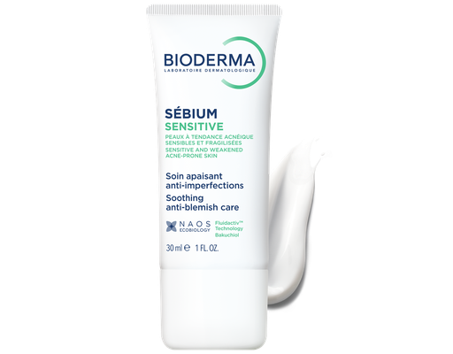 Kem Dưỡng Dịu Da Cấp Ẩn Giảm Mụn Sébium Sensitive 30ml BIODERMA ảnh 4