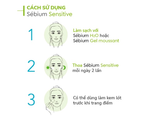 Kem Dưỡng Dịu Da Cấp Ẩn Giảm Mụn Sébium Sensitive 30ml BIODERMA ảnh 6
