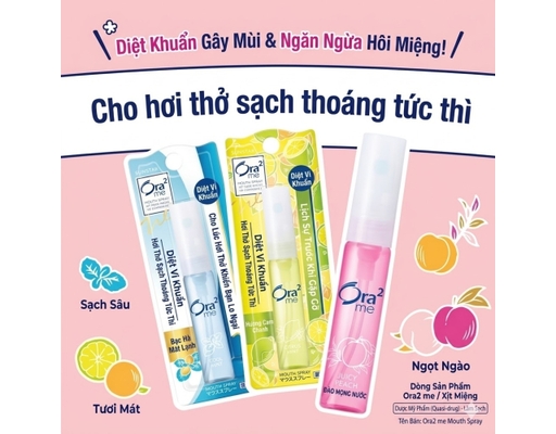 Xịt Thơm Miệng Bạc Hà Mát Lạnh Cool Mint 6ml Sunstar ảnh 3