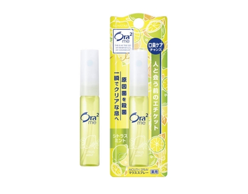 Xịt Thơm Miệng Hương Chanh Bạc Hà Citrus Mint 6ml Sunstar ảnh 0