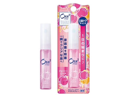 Xịt Thơm Miệng Hương Đào Mọng Nước Juicy Peach 6ml Sunstar ảnh 0