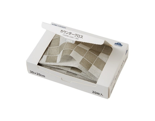 Khăn Lau Bằng Vải Không Dệt 20 Tờ 30x20cm HÓME CÓORDY ảnh 2