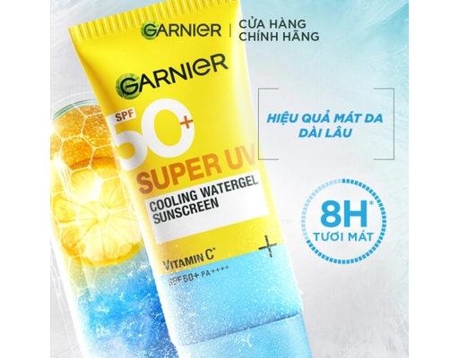 Kem Chống Nắng Mát Da Super UV Cooling Watergel SPF50+ PA++++ 30ml GARNIER ảnh 2