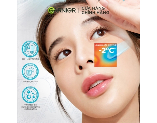 Kem Chống Nắng Mát Da Super UV Cooling Watergel SPF50+ PA++++ 30ml GARNIER ảnh 4