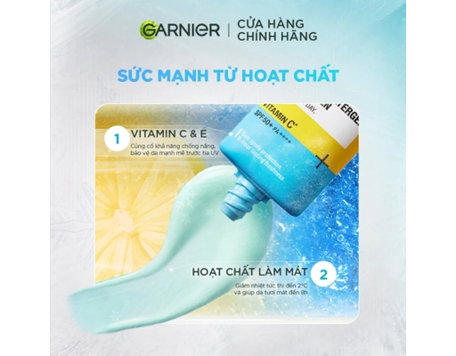 Kem Chống Nắng Mát Da Super UV Cooling Watergel SPF50+ PA++++ 30ml GARNIER ảnh 5