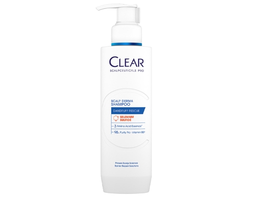 Dầu Gội Ngăn Ngừa Gàu Vượt Trội Dandruff Rescue 200g Clear ảnh 0
