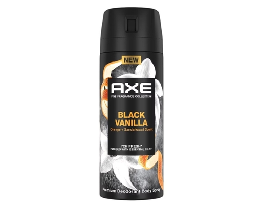 Xịt Thơm Nước Hoa Cao Cấp Hương Black Vanilla 135ml AXE ảnh 0