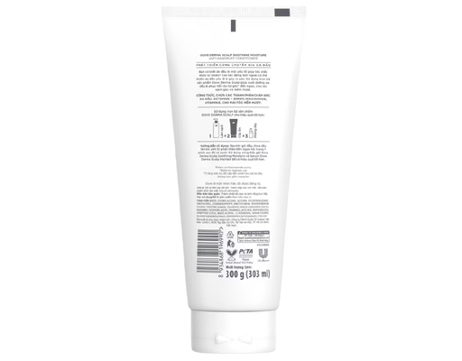 Kem Xả Sạch Gàu & Tóc Mềm Mượt Derma Soothing 300g Dove ảnh 1