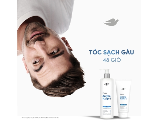Dầu Gội Sạch Gàu & Tóc Mềm Mượt Derma Soothing 350g Dove ảnh 3