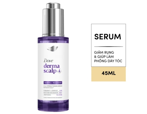 Serum Hỗ Trợ Giảm Rụng Tóc Derma Hairfall 45ml Dove ảnh 1