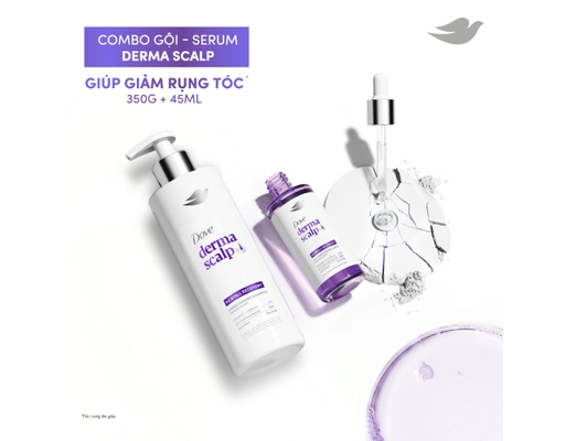 Serum Hỗ Trợ Giảm Rụng Tóc Derma Hairfall 45ml Dove ảnh 6