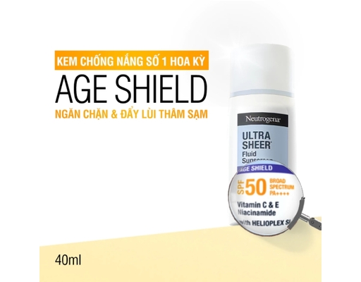 Kem Chống Nắng Ultra Sheer Fluid SPF50 PA++++ 40ml Neutrogena ảnh 2