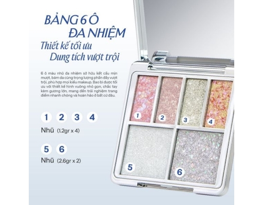 Bảng Mắt Đa Năng Aesthetic Multi-Task Full-On 10.8g LEMONADE ảnh 2