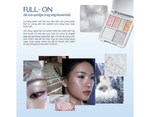 Bảng Mắt Đa Năng Aesthetic Multi-Task Full-On 10.8g LEMONADE ảnh 3