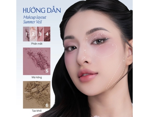 Bảng Mắt Đa Năng Aesthetic Multi-Task Summer Veil 10.8g LEMONADE ảnh 5