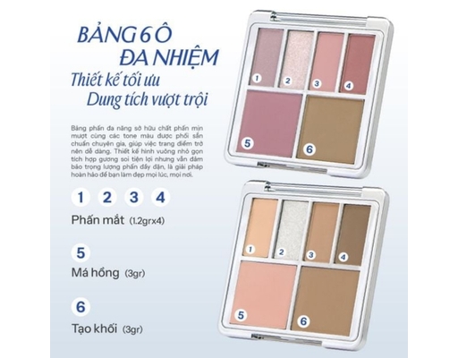 Bảng Mắt Đa Năng Aesthetic Multi-Taski Early Fall 10.8g LEMONADE ảnh 2