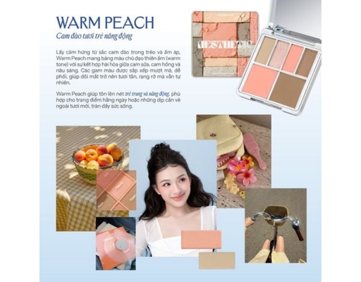 Bảng Mắt Đa Năng Aesthetic Multi-Taski Early Fall 10.8g LEMONADE ảnh 3