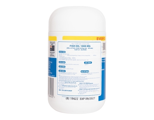 Thực Phẩm Bảo Vệ Sức Khỏe Dầu Cá Thiên Nhiên Không Mùi Hỗ Trợ Mắt Và Não Odourless Fish Oil 80 Viên Nature's Way ảnh 1
