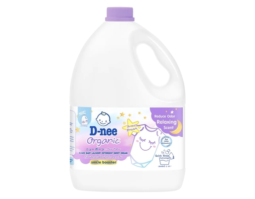 Nước Giặt Quần Áo Em Bé Tím Hương Trái Cây Thơm Ngọt Sweet Dream 3L D-nee ảnh 0