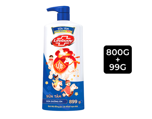 Sữa Tắm Dưỡng Ẩm Chăm Sóc Da Diệt Khuẩn 800g Lifebuoy ảnh 0
