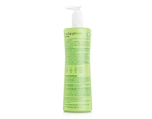 Sữa Tắm Gội Trẻ Em Baby Extra Milky 500ml Lactacyd ảnh 1