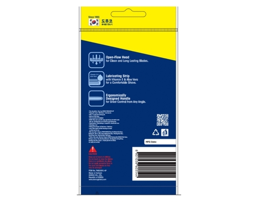 Dao Cạo Râu 2 Lưỡi Rapid 2 TNB200YL-4P - 4 Dao Cạo Râu DORCO ảnh 1
