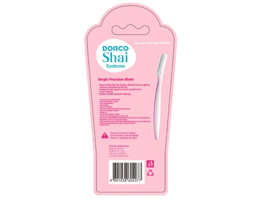 Dao Cạo Chân Mày Shai Bộ 3 Cái LDIA200-3B - Gồm 3 Dao Cạo Chân Mày DORCO ảnh 1