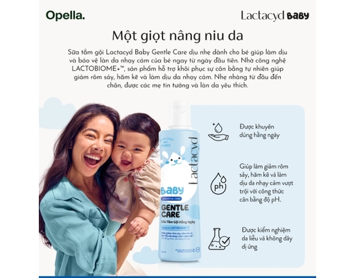 Sữa Tắm Gội Trẻ Em Baby Gentle Care 500ml Lactacyd ảnh 6