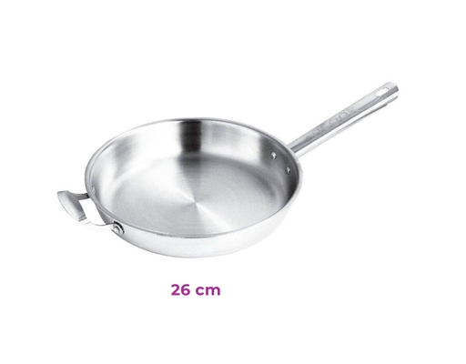 Chảo Đa Năng Inox 304 Ba Lớp Đáy Từ 26cm Ticook ảnh 2