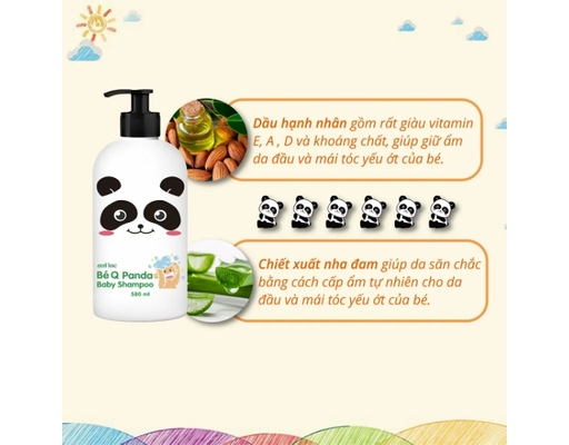 Sữa Tắm Giúp Kháng Khuẩn Q Panda 850ml AuFine ảnh 2