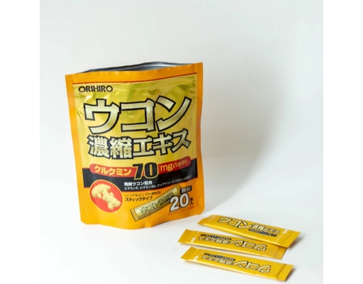 Hộp 20 Gói Tinh Bột Nghệ x 1.5g Orihiro ảnh 2
