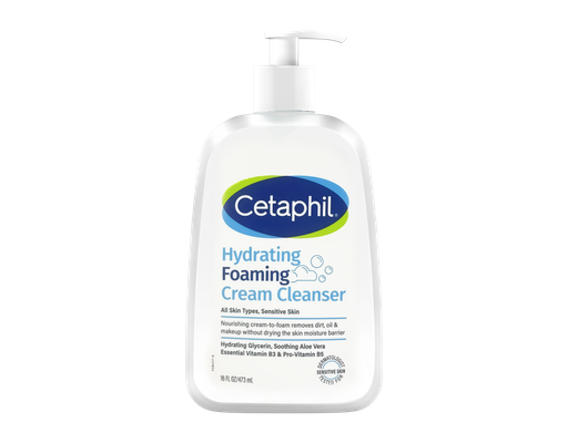 Sữa Rửa Mặt Tạo Bọt Da Khô Nhạy Cảm Hydrating 473ml Cetaphil ảnh 0