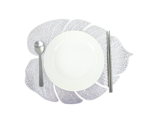 Tấm Lót Bàn Ăn Họa Tiết Lá To 38cm Lâm Hà ảnh 2