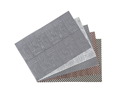 Tấm Lót Bàn Ăn Hình Chữ Nhật Đơn Sắc 30x45cm Lâm Hà ảnh 0