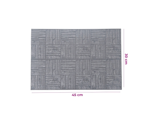 Tấm Lót Bàn Ăn Hình Chữ Nhật Đơn Sắc 30x45cm Lâm Hà ảnh 1