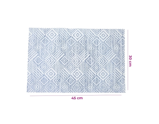 Tấm Lót Bàn Ăn Vân Hình Thoi 30x45cm Lâm Hà ảnh 1