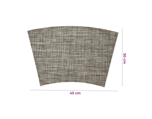 Tấm Lót Bàn Ăn Vân Hình Thang 30x45cm Lâm Hà ảnh 1