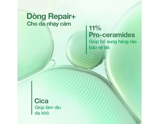 Kem Rửa Mặt Phục Hồi Da Repair+ Cream Cleanser 240ml Simple ảnh 1
