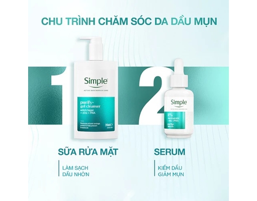 Kem Rửa Mặt Phục Hồi Da Repair+ Cream Cleanser 240ml Simple ảnh 4