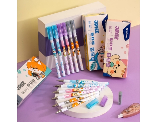 Bút Gel GEL-067 Mực Đen Thiên Long ảnh 1